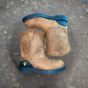Herman Survivors Men's Waterproof Pull On Steel Toe Work Boots Size 14